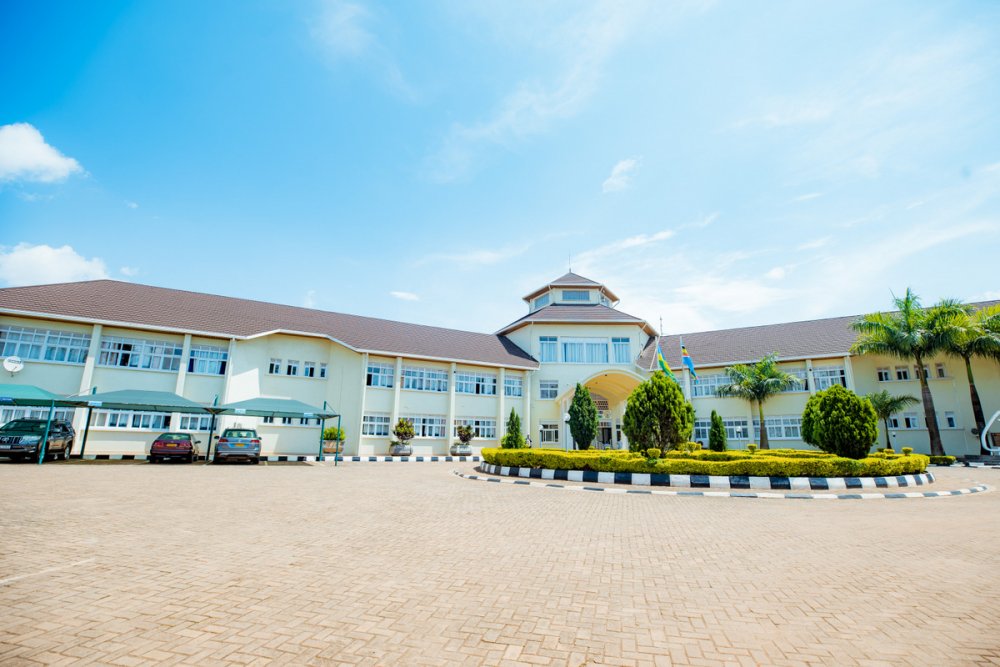 The Rwamagana District Office is one of the key features of the town.