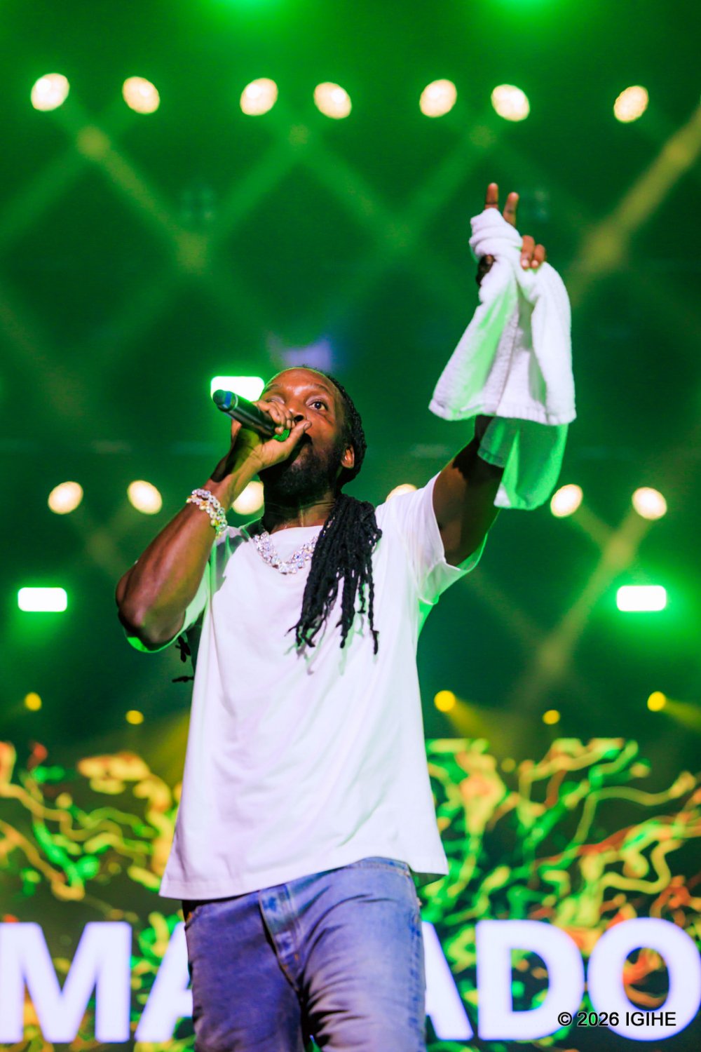 Headliner Mavado closed the night in grand style.