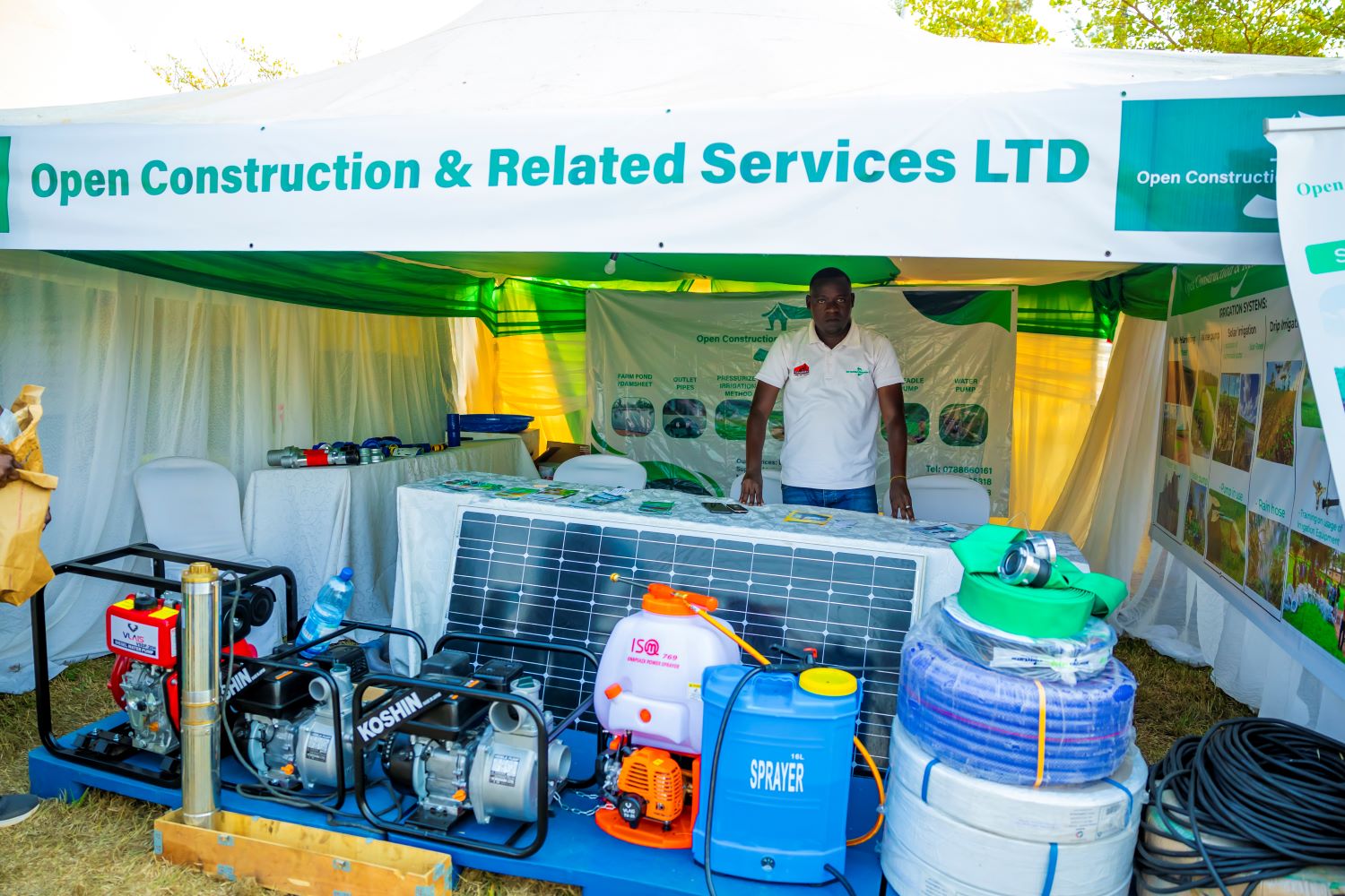 Open Construction and Related Services Ltd expo site.