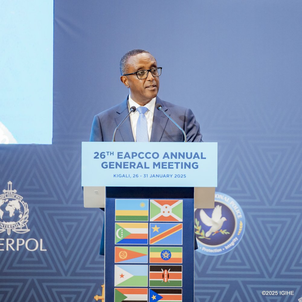 Interior Minister Vincent Biruta called on the police forces in the region to strengthen collaboration, foster good cooperation, and share information in the fight against crime and to promote security for the people of the region.