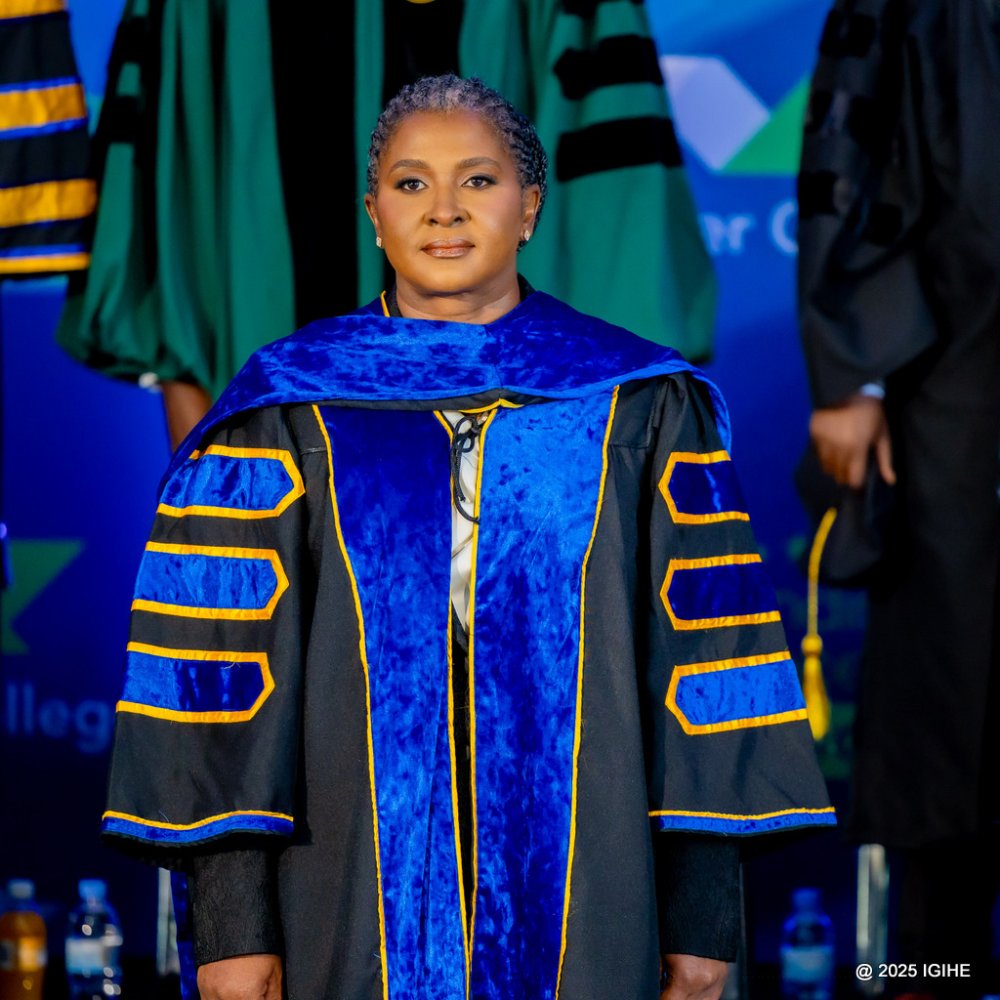 Her Excellency Monica Geingos, former First Lady of the Republic of Namibia the first Chacellor of Kepler College.