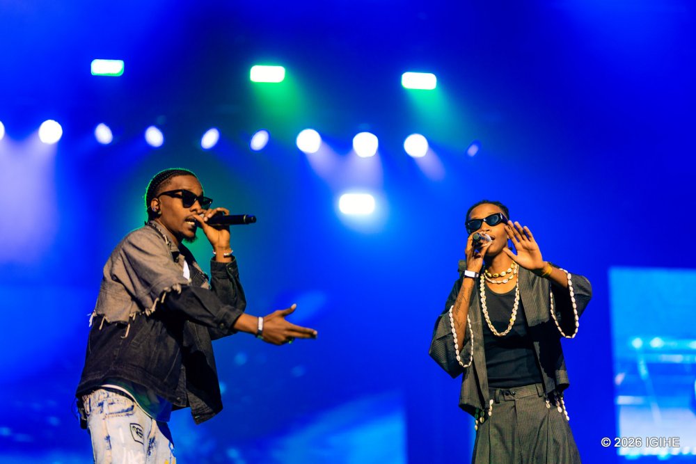 Kivumbi King welcomed Kenny K-Shot to the stage, and the duo thrilled the crowd with one of their hit songs.