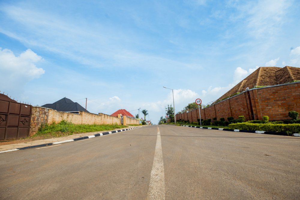 In the town of Rwamagana, more than 10 kilometers of asphalt roads have been built