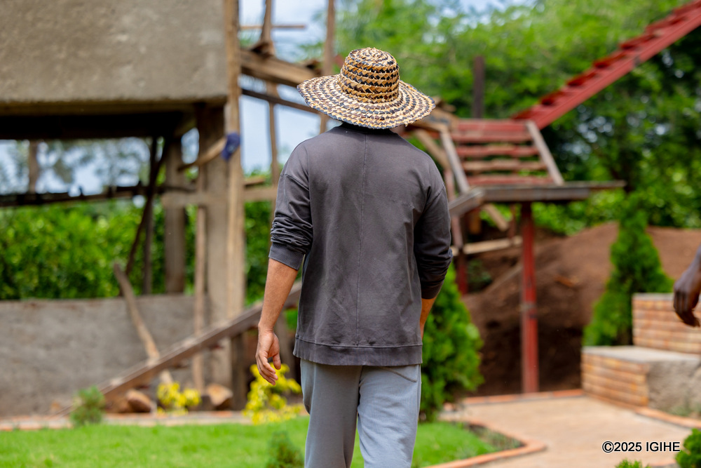 Richi was invited to Rwanda by a friend and has since made the country his home.