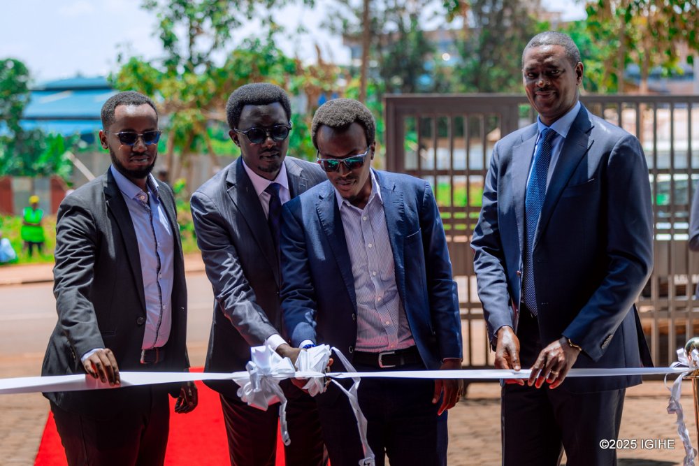 This is the first paper cup manufacturing plant to be inaugurated in Rwanda.