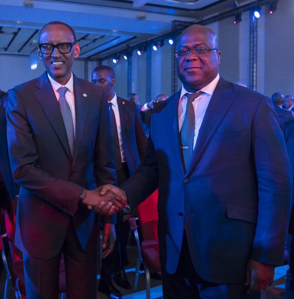 President Kagame and Felix Tshisekedi committed to strengthening cooperation to boost relationships between both countries