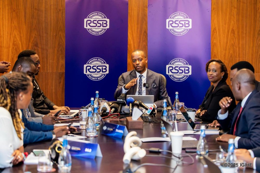 Speaking during a press briefing on Wednesday, RSSB officials presented the institution’s overall performance from 2021 to 2025.