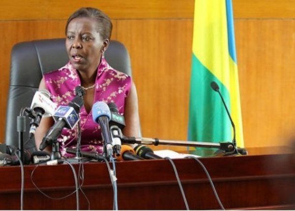 The Minister of Foreign Affairs, Louise Mushikiwabo in a press briefing yesterday