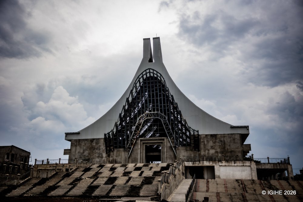 Construction of the ‘Maman wa Amani Cathedral’ remains stalled.