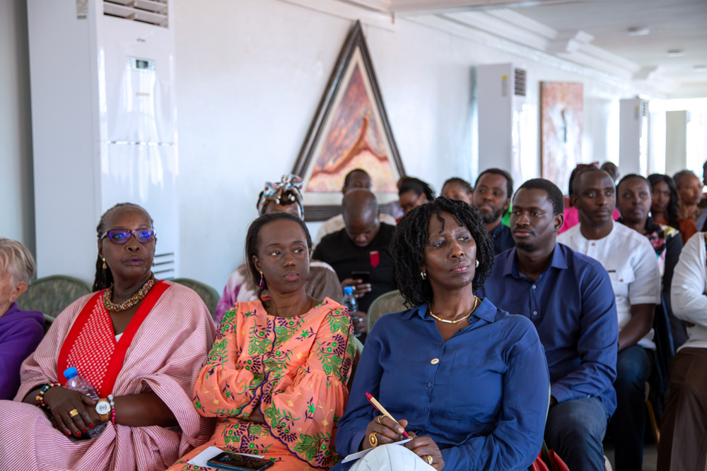 Participants following presentations