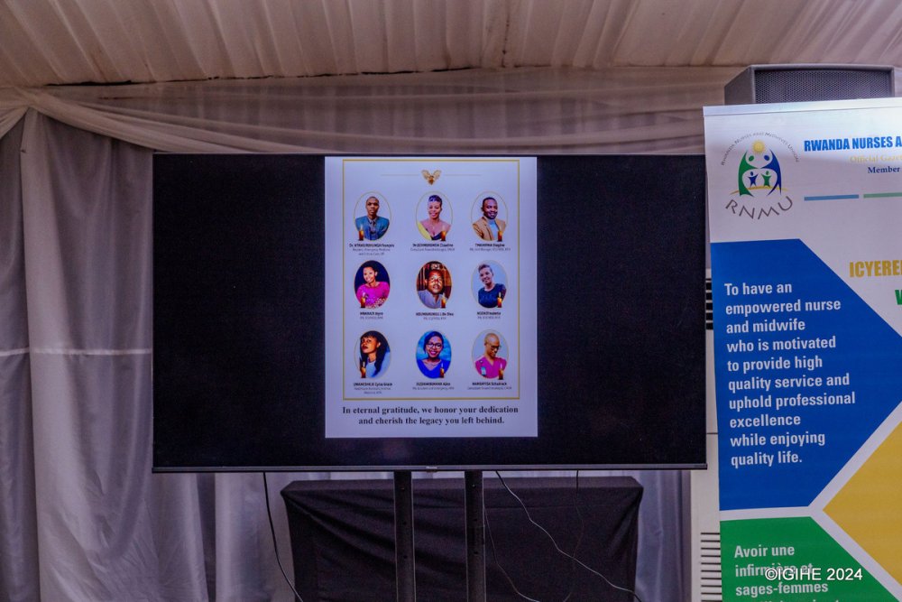 A memorial event was organized to honor the deceased medics.