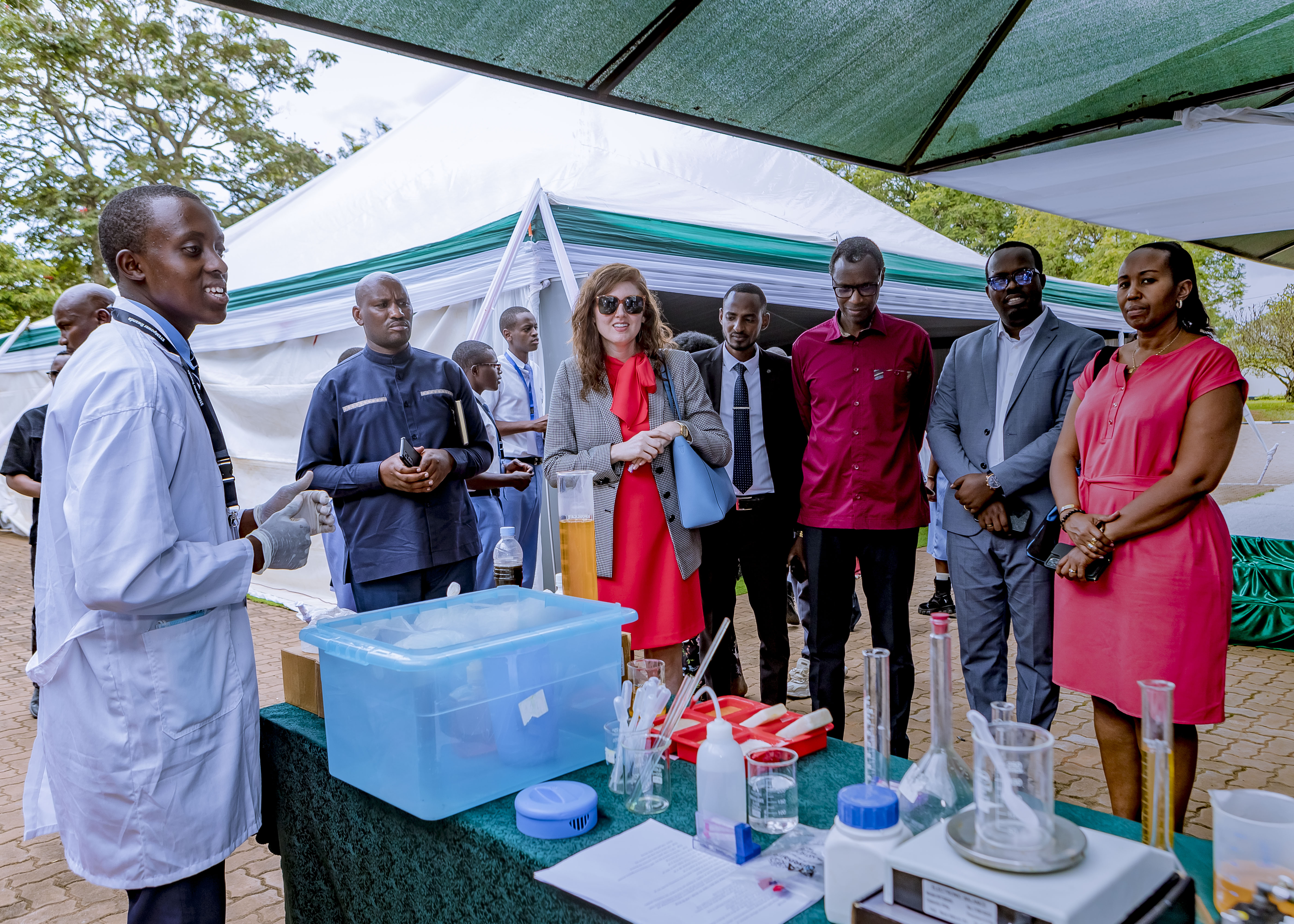 Organized in partnership with the US Embassy in Rwanda and Case Western University, the science fair aimed to provide students with opportunities to showcase their creativity, problem-solving skills, and innovative ideas.