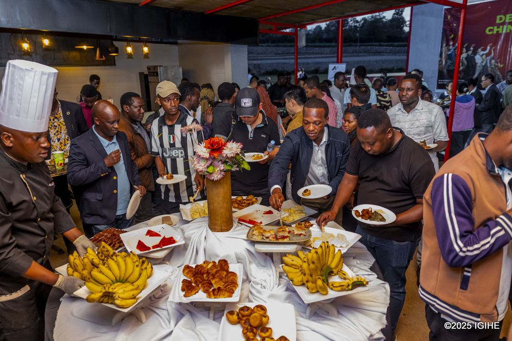 The reception brought together guests from different walks of life. 