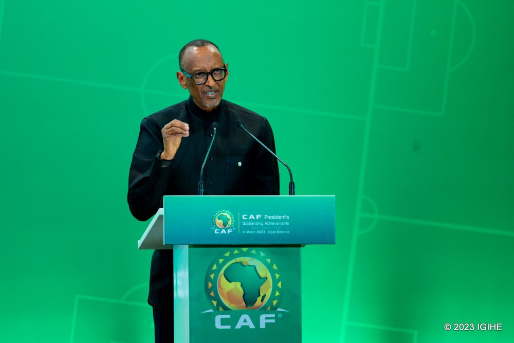 President Kagame said that the award is among things that people receive unexpectedly.
