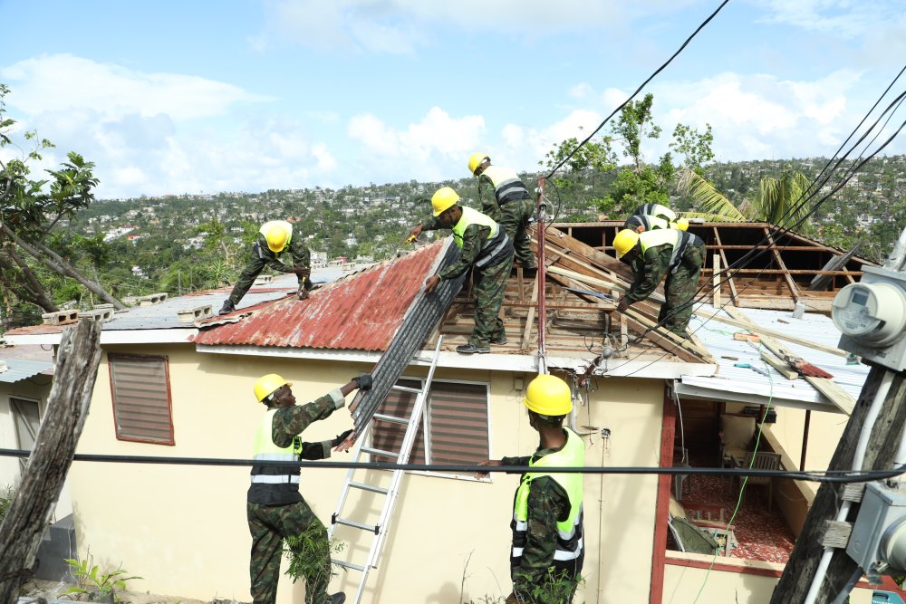The Rwanda Defence Force (RDF) Engineer Contingent in collaboration with engineers from the Jamaica Defence Force (JDF), have officially launched joint reconstruction works in Montego Bay City.
