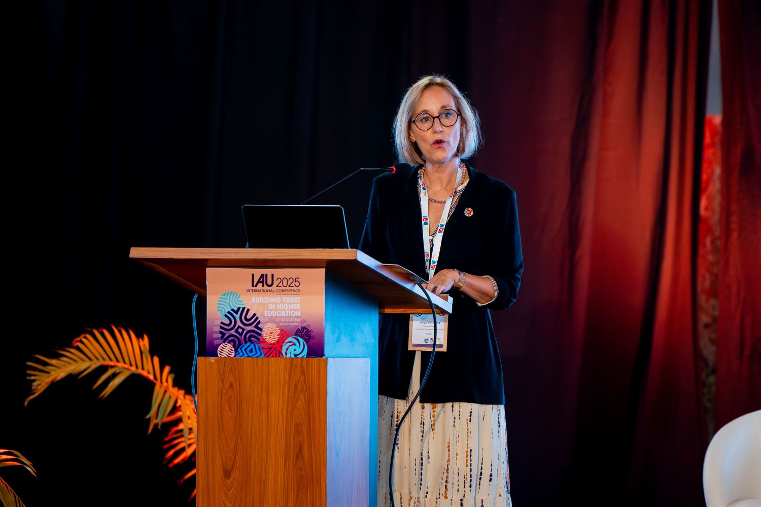 Hilligje van't Land, the Secretary-General of IAU, highlighted the importance of the conference in fostering collaboration between universities worldwide.