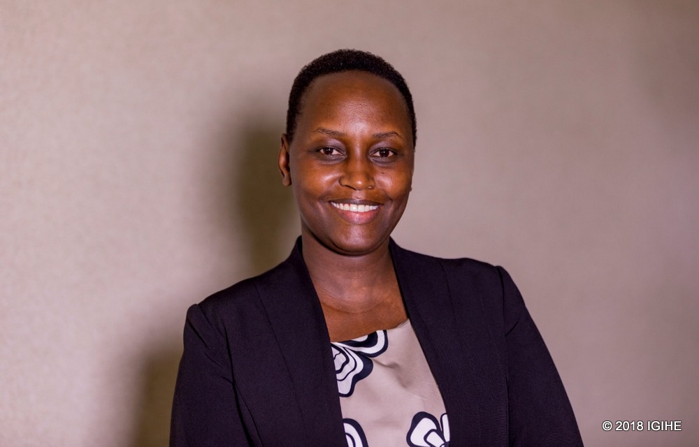 Geraldine Umutesi, the Deputy Director General of Imbuto Foundation