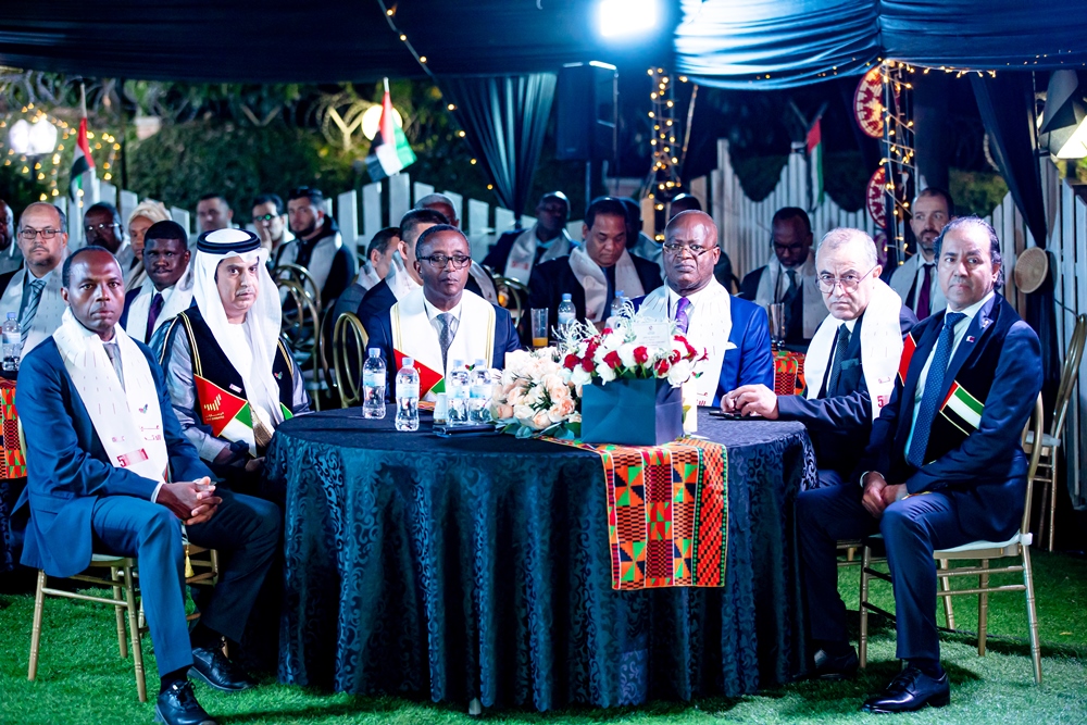 The event attracted diplomats and government officials among other guests. 