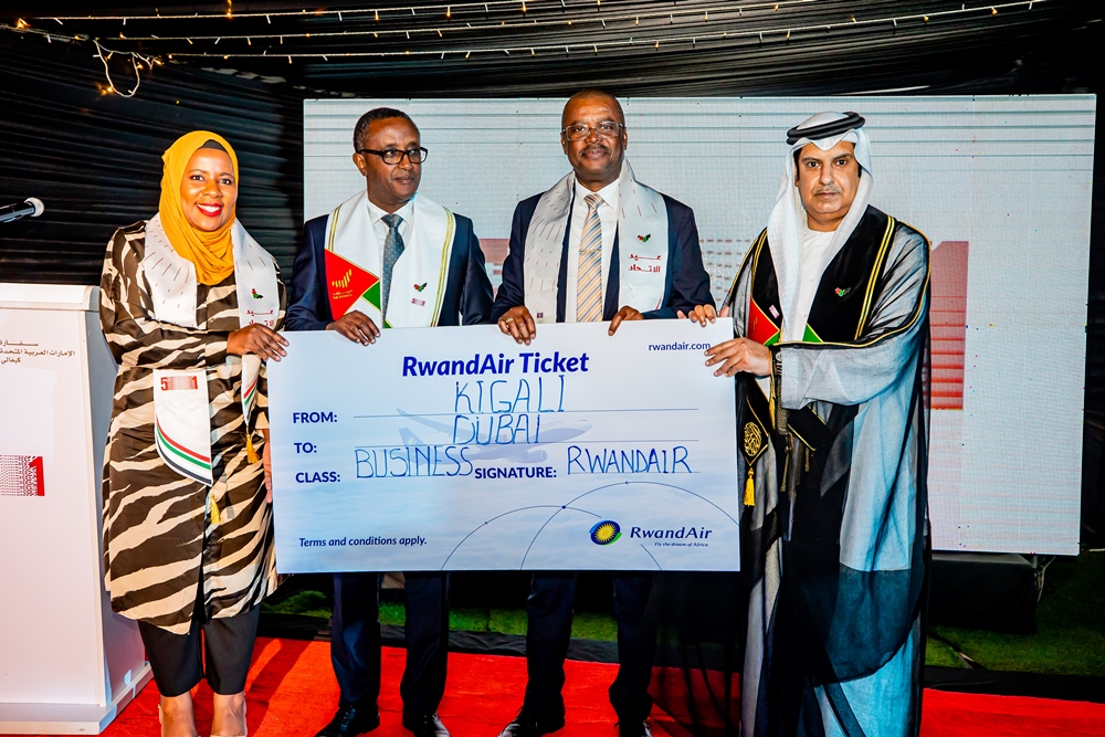 Four participants of the event won flight tickets to Dubai through a raffle draw. 