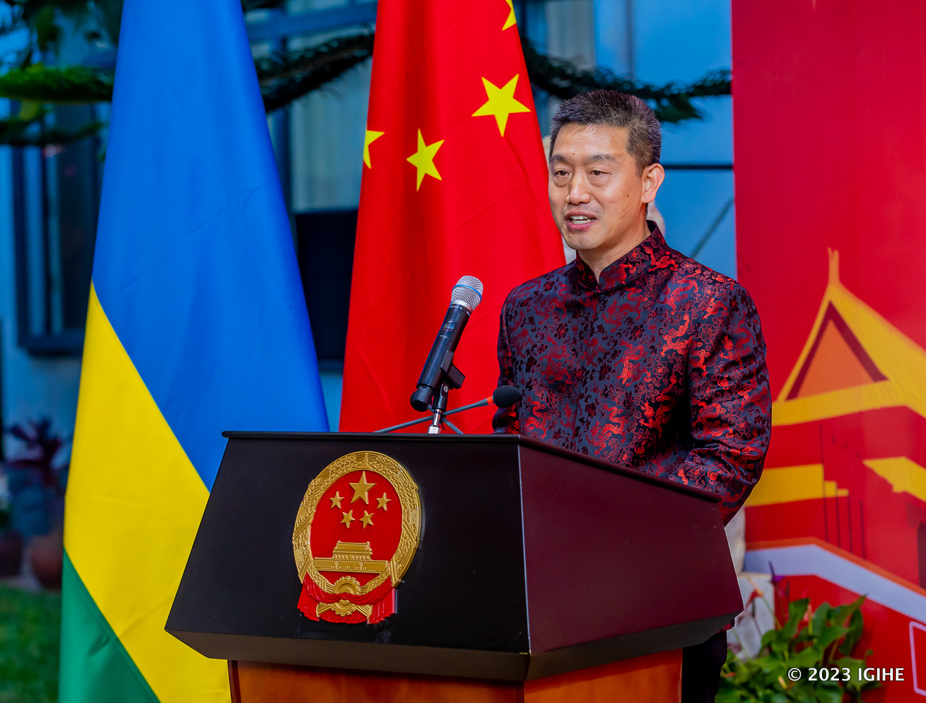 The Ambassador of China to Rwanda, Wang Xuekun said that 2022 has been a tremendous year for development in China. 