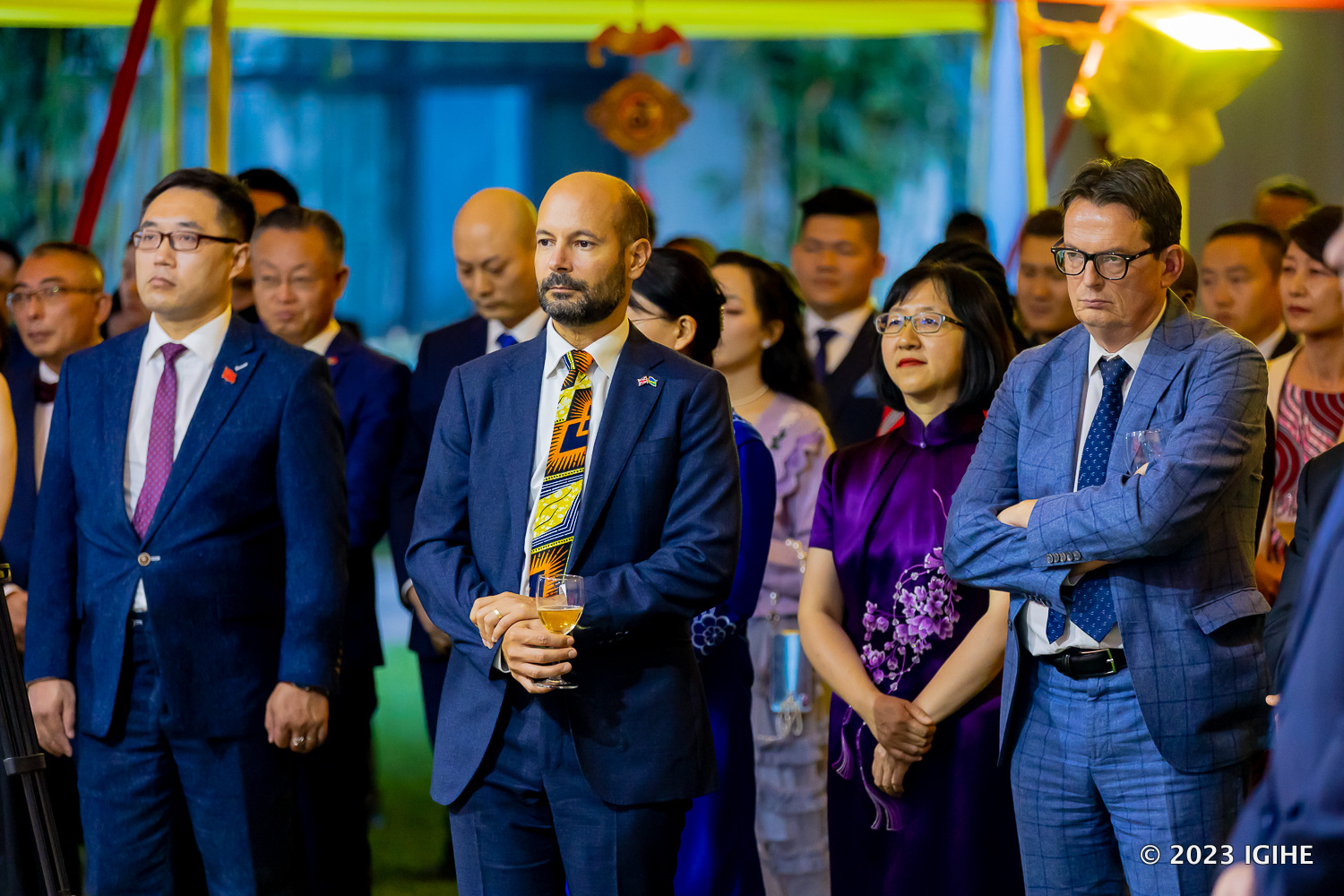 British High Commissioner to Rwanda, Omar Daair (centre) was among participants of the event. 