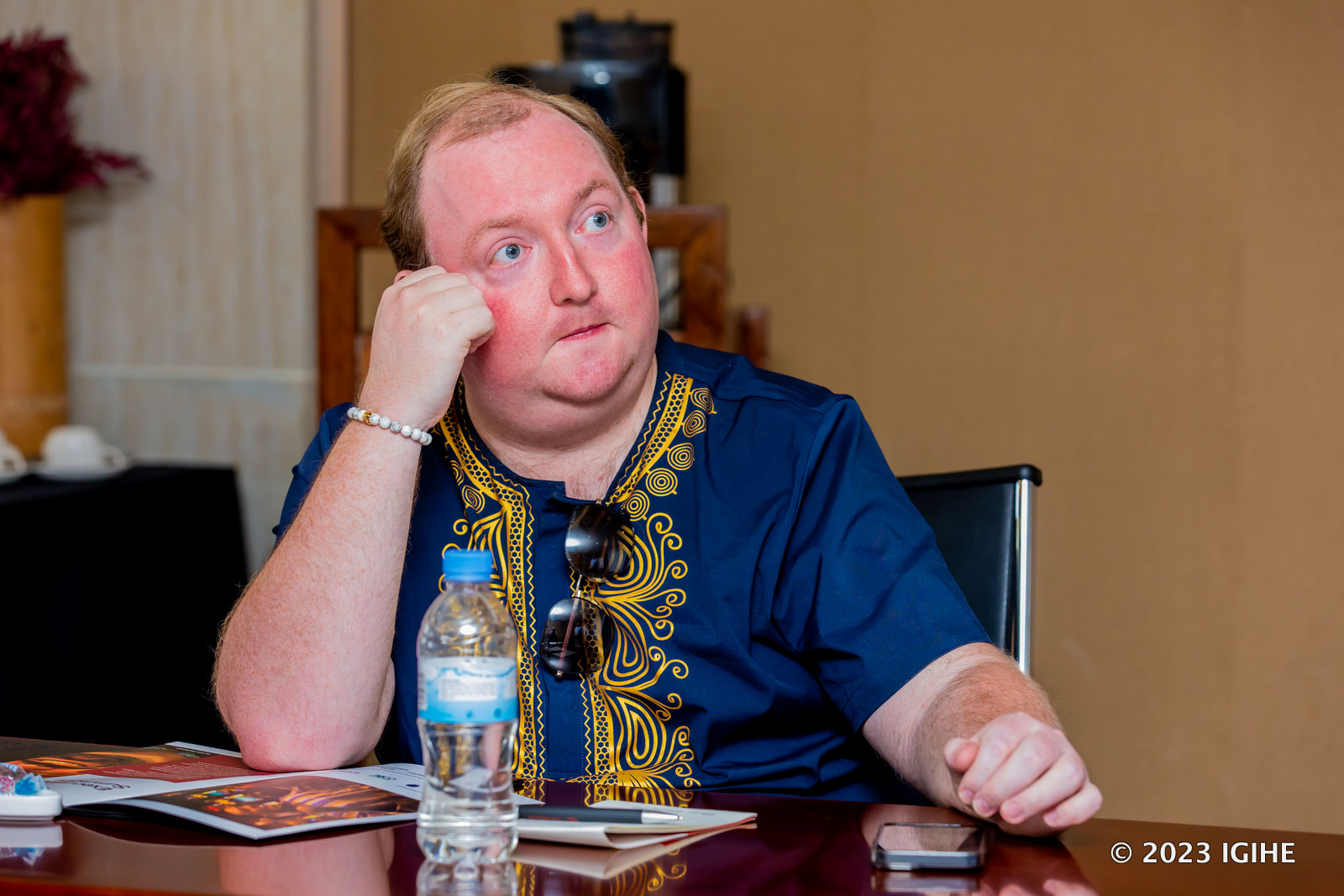 Adam Bradford who created 'BetProtect' was also present at the meeting. 