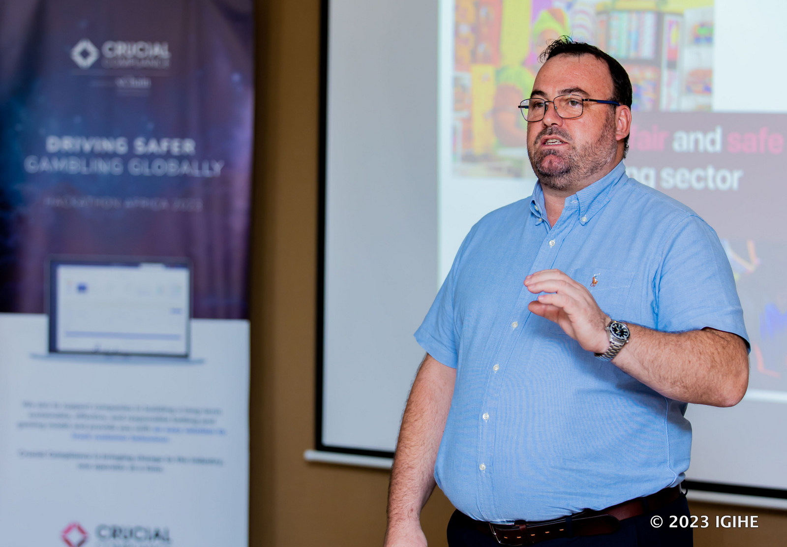 Paul Foster, CEO and Founder of Crucial Compliance, highlighted at, that safe gambling can be achieved through making people more aware that gambling is not a way of making money. 