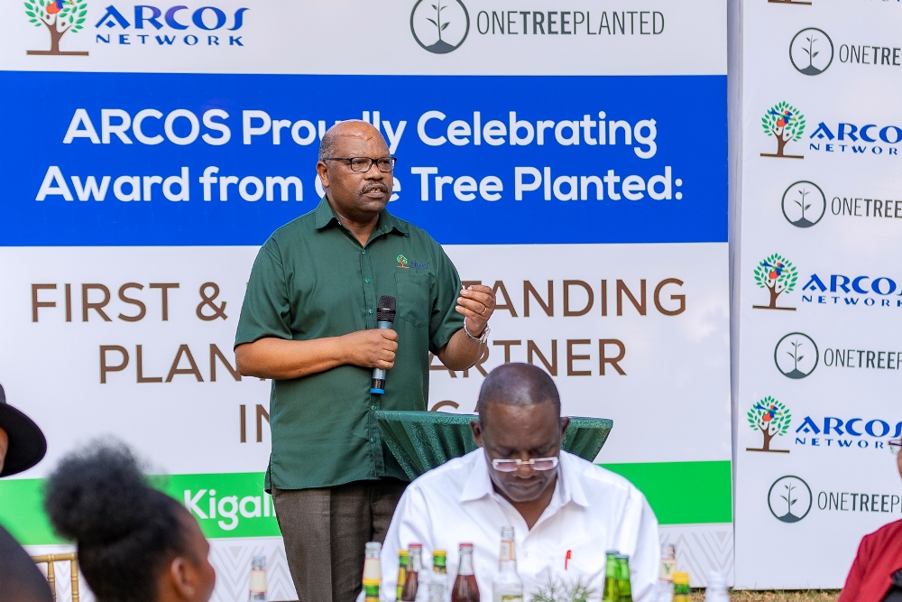 Dr. Sam Kanyamibwa, Founder & CEO of ARCOS, expressed his gratitude for the recognition.