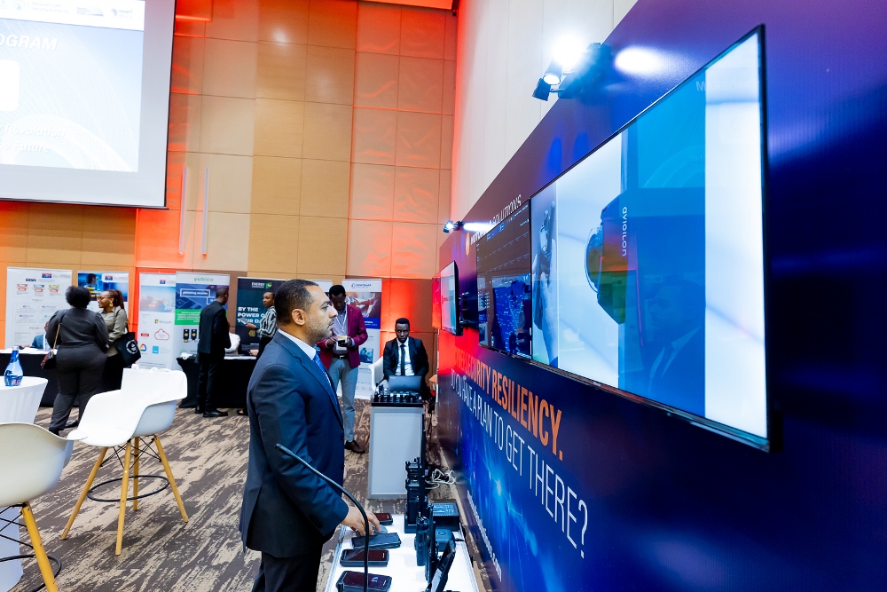 An exhibition is also taking place on the sidelines of the conference, showcasing innovative cybersecurity solutions from companies around the world. 