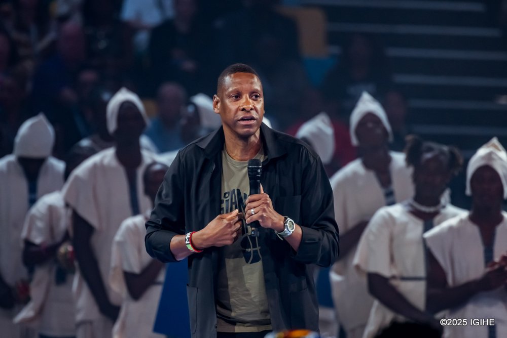 Masai Ujiri, the festival’s founder and President of the Toronto Raptors, delivered an emotional speech, declaring his love for Africa and the youth who represent its future.