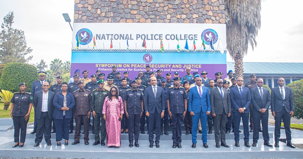 The Police symposium on peace, security and justice started on Thursday, June 15, at the National Police College (NPC) in Musanze District.