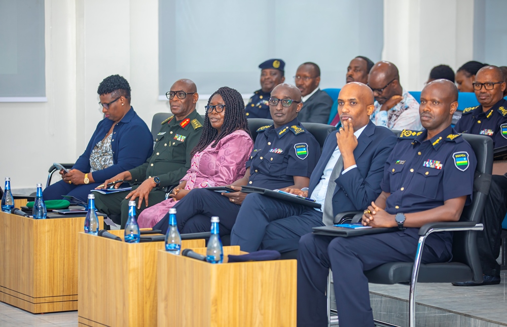 The symposium was also attended by the Inspector General of Police, Felix Namuhoranye; Governor of the Northern Province, Dancille Nyirarugero and the CEO of Rwanda Governance Board , Dr. Usta Kaitesi among others.