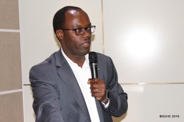Fidèle Ndayisaba who has been the mayor City of Kigali