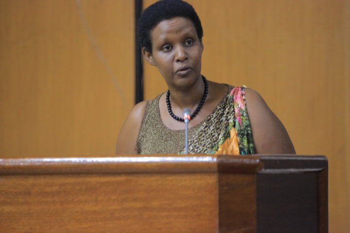 Oda Gasinzigwa is the new Chairperson of NEC.
