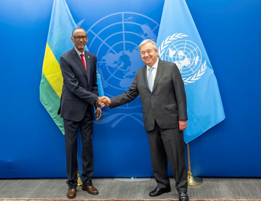 Discussions between Kagame and Guterres revolved around productive cooperation with various UN agencies contributing to Rwanda’s progress.  