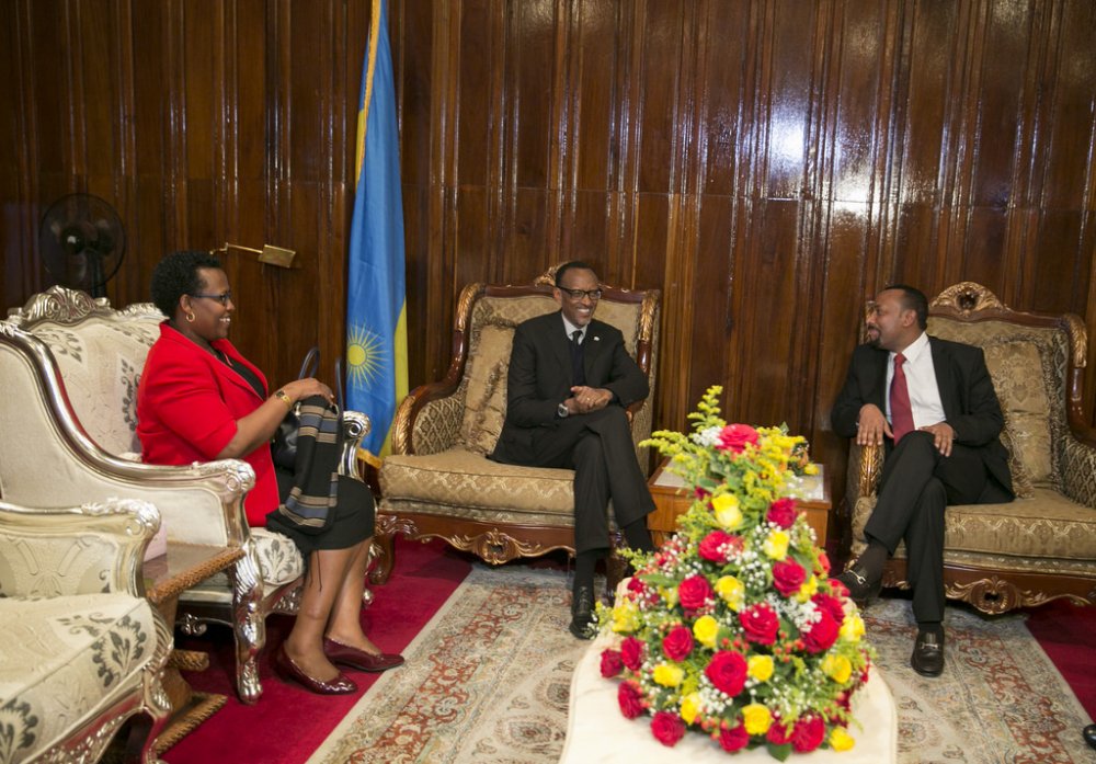 Kagame held discussions with Ethiopian Prime Minister, Dr. Abiy Ahmed 