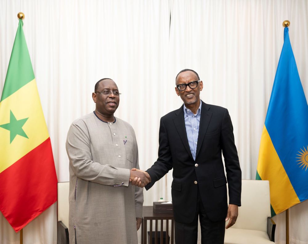 President Kagame also hosted his counterpart of Macky Sall of Senegal, for discussions revolvign around potential partnerships aimed at enhancing vaccine manufacturing capacities across the African continent. 