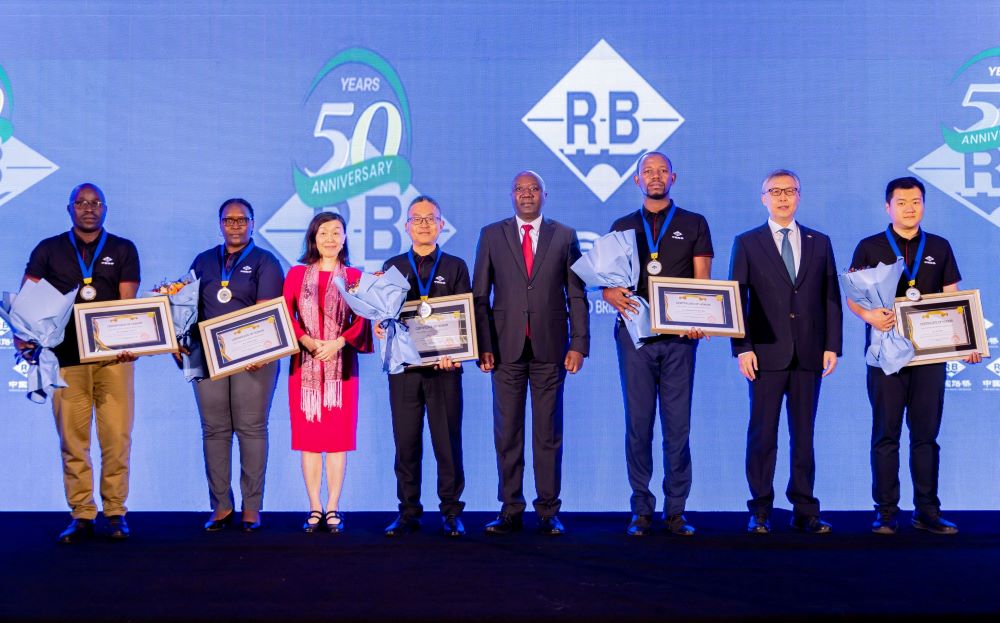 The event to mark CRBC Rwanda Office's 50th anniversary in Kigali was celebrated on Saturday evening.