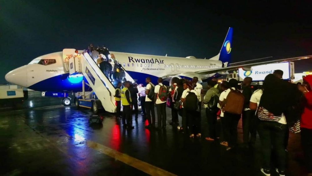 The national carrier took off on Monday night 24th June and landed in Tel Aviv on 25th June 2019 morning where it was welcomed with a water salute.