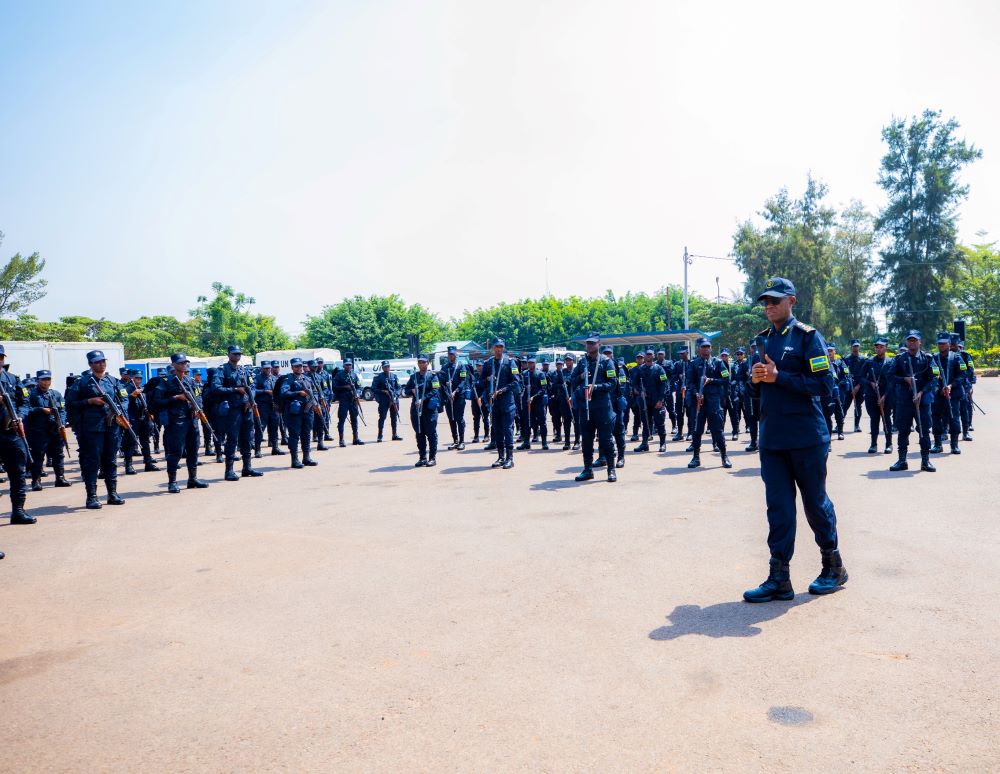 DIGP Sano urged the officers to apply the training they received, emphasizing dedication, professionalism, and exemplary conduct to execute their responsibilities effectively.