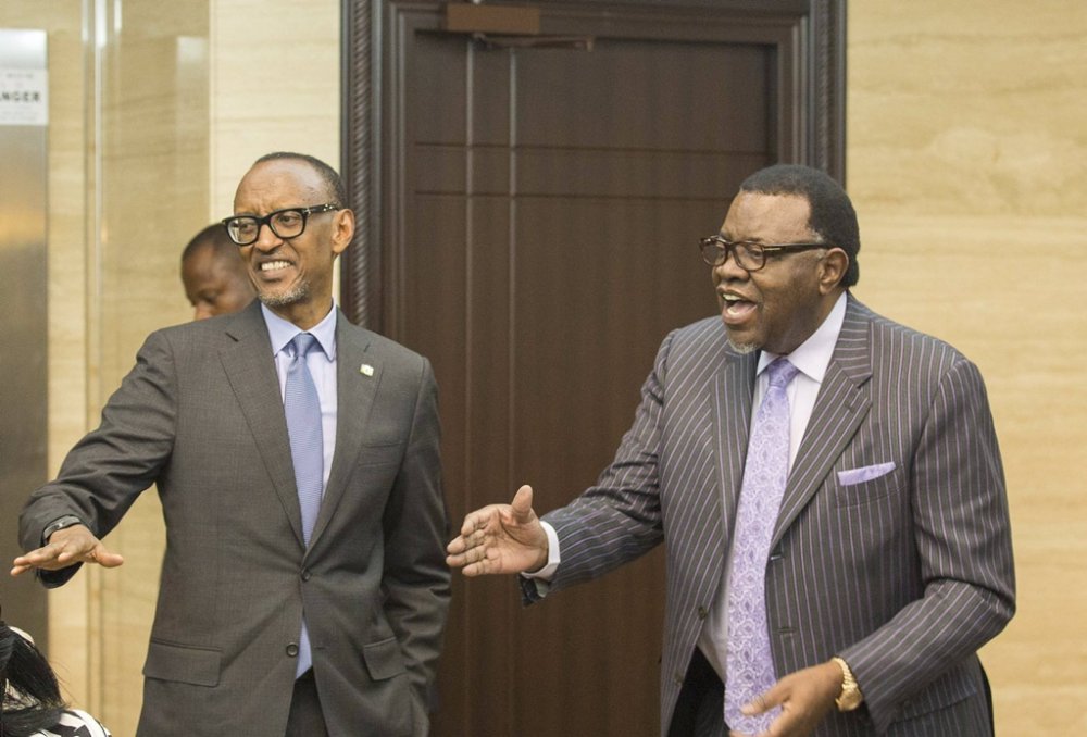 Namibia and Rwanda enjoy bilateral cooperation in the areas of security.