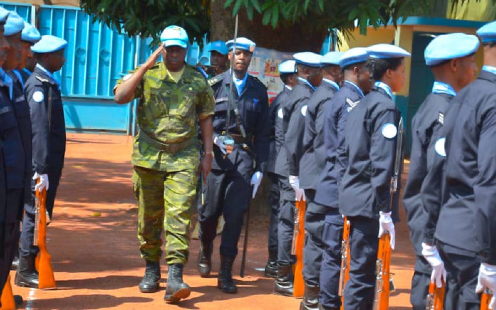 The visit by the Joint-Task Force Commander was in line with the inspection of all units under the MINUSCA to assess their readiness in the execution of their peace support mandate.