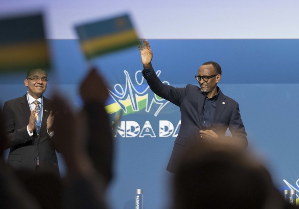 President Paul Kagame received a warm welcome upon his arrival at the meeting hall during the latest Rwanda Day held in Germany.