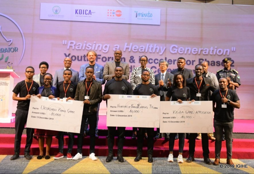 Winners were rewarded with USD 10,000 as seed capital to expand their projects.