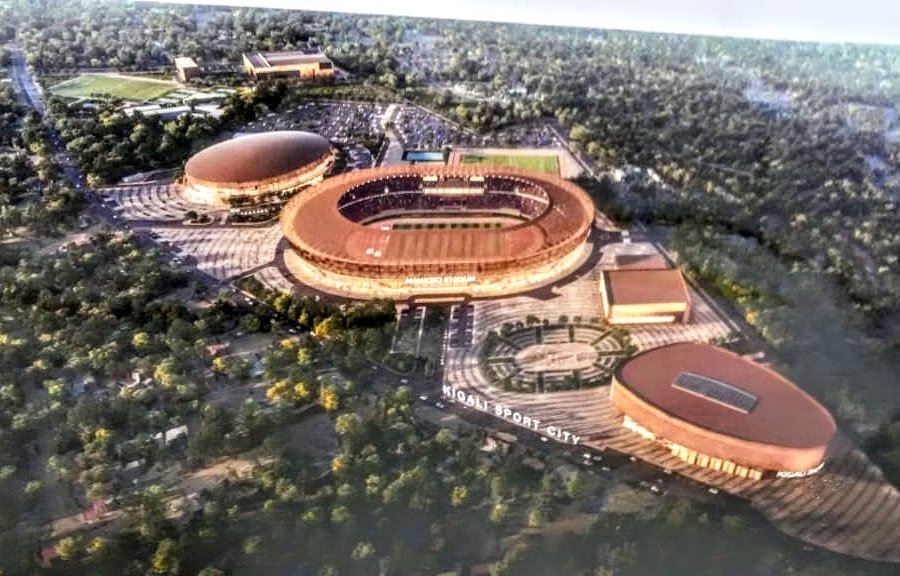 The City of Kigali published an upgraded Masterplan of the city scaling up to 2050 including a sports hub in Remera which will spread from Kisimenti towards Kimironko