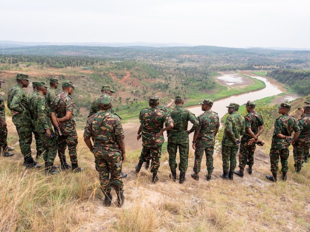 The commanders also visited the Akagera River, which forms a natural boundary between Rwanda and Tanzania.