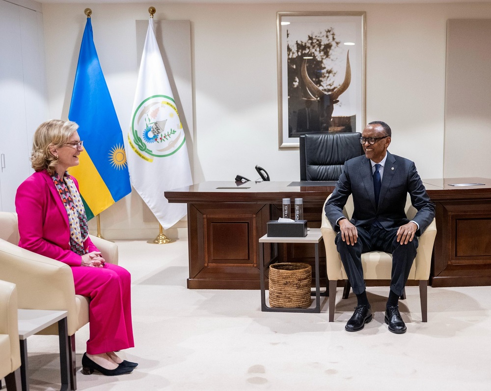 The Head of State held discussions with Doreen Bogdan-Martin, the Secretary General of the International Telecommunication Union (ITU)