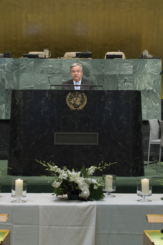UN Secretary General Mr. António Guterres acknowledged the suffering of the survivors of the Genocide against the Tutsi, while commending the nation as a whole for their steps towards reconciliation