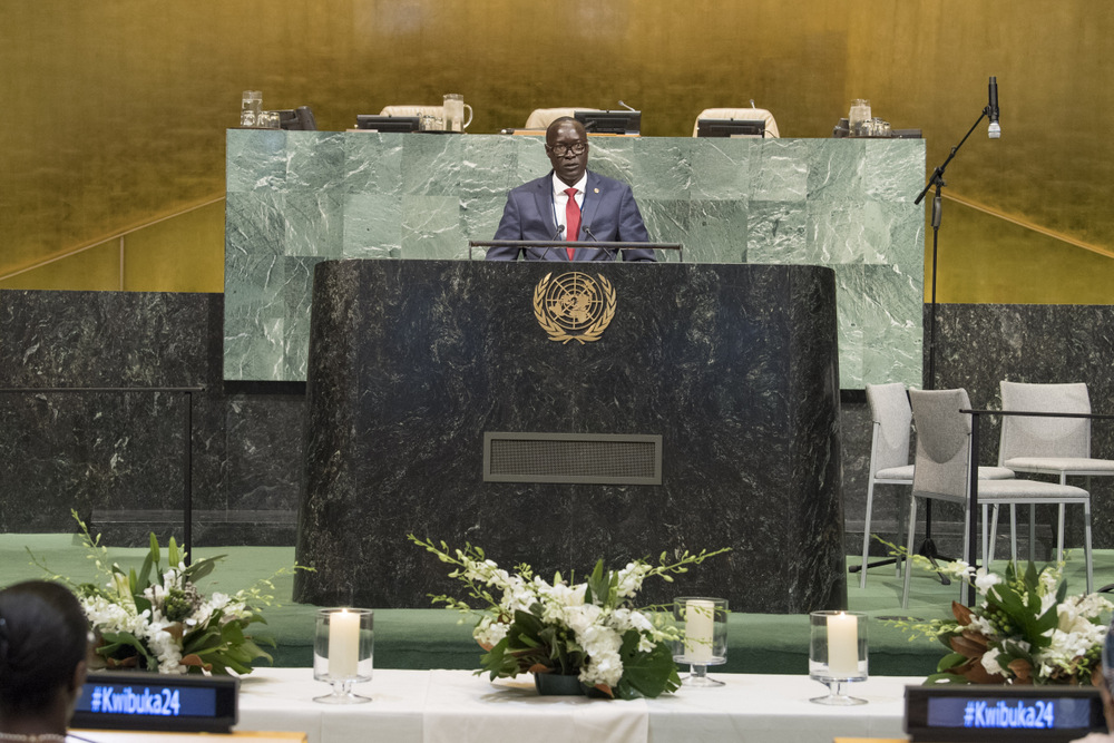 Permanent Representative of Mali to the UN, Amb. Issa Konfourou, was also present, on behalf of the African Group at the UN