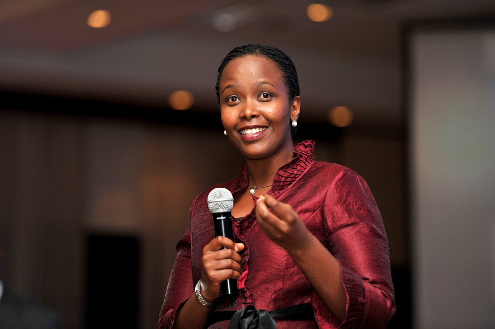 The Chief Executive Officer of Rwanda Development Board (RDB), Clare Akamanzi 
